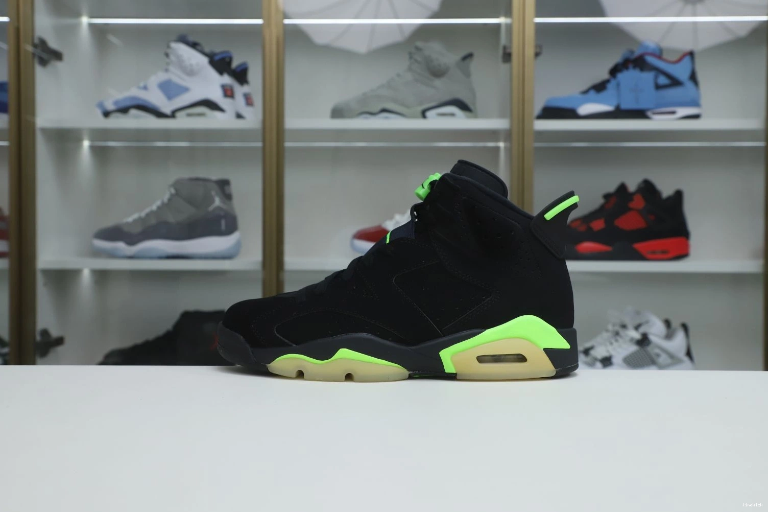 AIR GREEN' 'ELECTRIC JORDAN 6 RETRO 0301